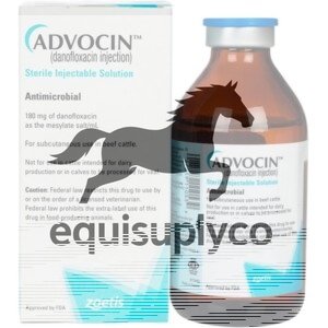 Buy ADVOCIN (Danofloxacin Injection), 250 ML - Equine Care Pharmacy