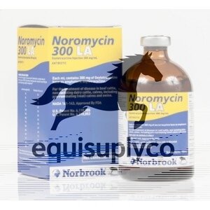 Buy Noromycin 300 LA Injectable Solution, 500 Ml - Equine Care Pharmacy